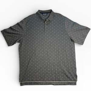 Polo Golf Ralph Lauren Mens XXL Gray Pattern Polo Shirt
